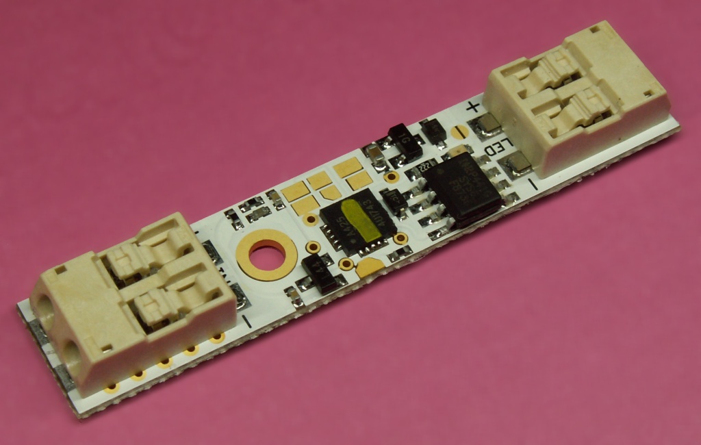 Spínač/stmívač, dotyk na Al profil-konektor-modrá