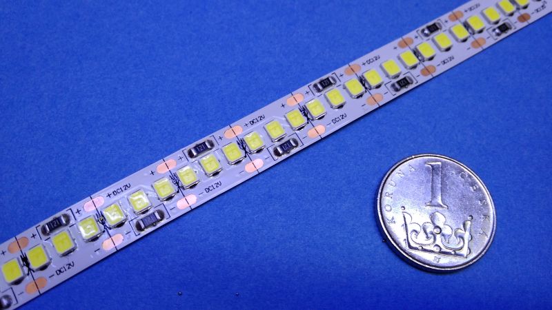 LED pásek 12V neutrální bílá 240ks>20W/m bez krytí