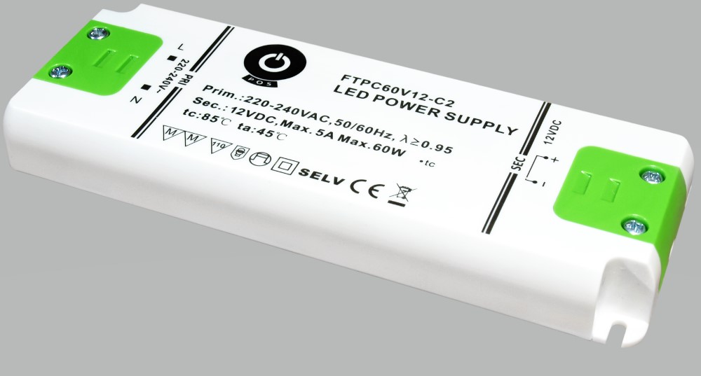 Napájecí zdroj FTPC60V12-C2, 12V/4,1A, POS