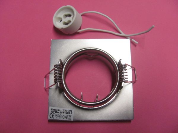 Rámeček pro bodovou žárovku- kov, ONYX