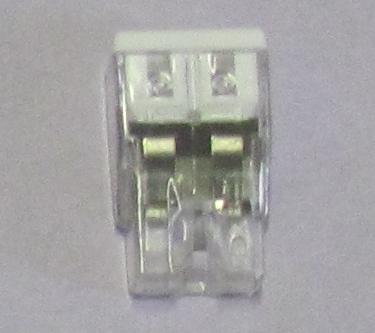 Svorka instalační 2-vodičová do 2,5mm2 24A bílá