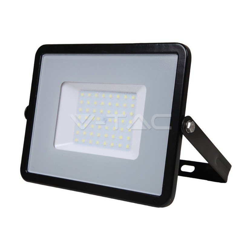 LED reflektor 50W,SMD SAMSUNG,~6400K,4000lm,černý