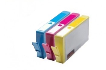 Inkoustové náplně barevné #655 HP DJ 3520 kompatib