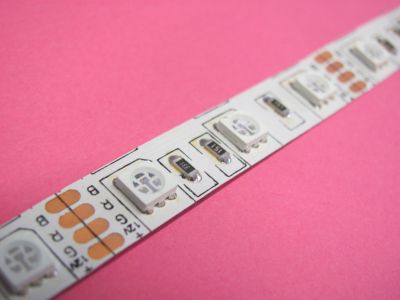 LED pásek 12V RGB 14,4W bez krytí