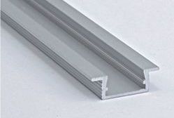 Al lišta pro LED pásek W02A, zapuštěná, 1m