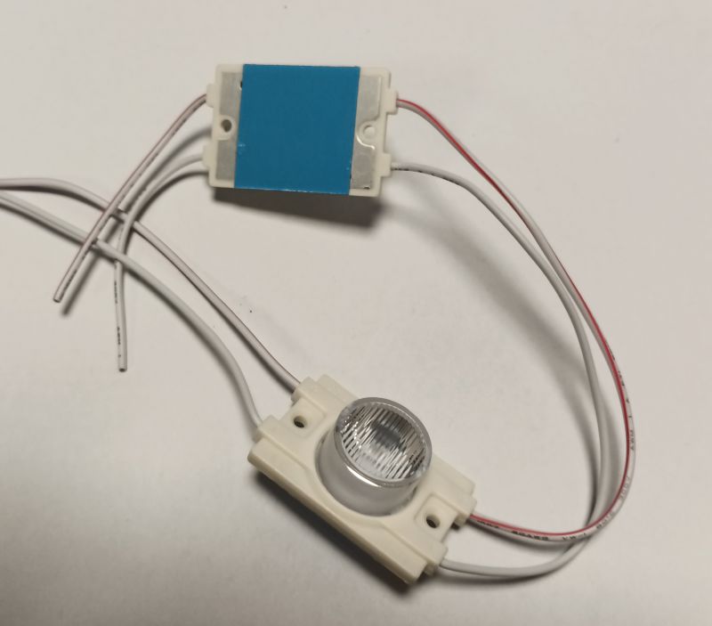 LED modul MXL1-78, 2W,~6500K, 60°x15°, IP65