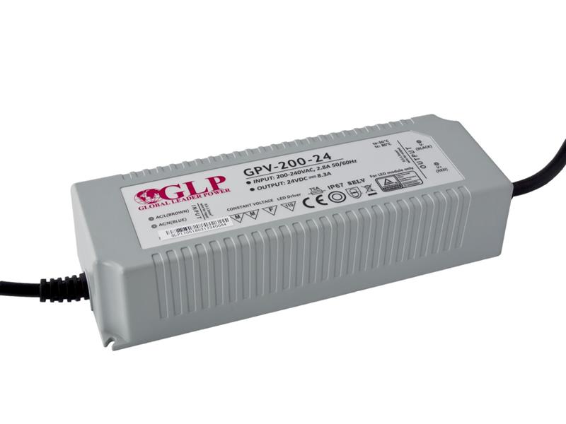 Napájecí zdroj GPV-200-12, 12V/16A, IP67, GLP