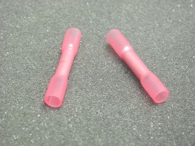 Kab.krimp.spojka smršťovací 0,5-1,5mm2 rudá