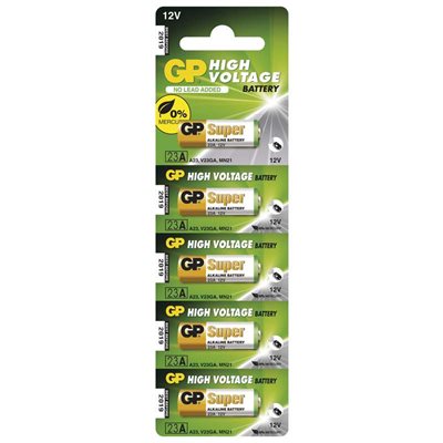 Alkalická speciální baterie 12V GP 23AF 1BL